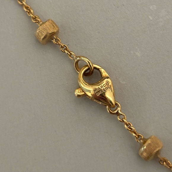 Marco Bicego 18K Yellow Gold Single-Strand Gemstone Necklace - Picture 7 of 7